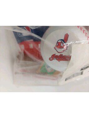 DecoPac Cleveland Indians MLB Home Run Cake Decorating Set NOS Chief